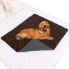 imageSmiry Waterproof Dog Blanket Reversible Dog Bed Cover Pet Blanket Soft Pet Couch Covers for Sofa Washable Bed Couch Sofa Furniture Protector for Puppy Cat Kids 30quotx70quot GreyDark GreyChocolateDark Grey