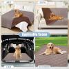 imageSmiry Waterproof Dog Blanket Reversible Dog Bed Cover Pet Blanket Soft Pet Couch Covers for Sofa Washable Bed Couch Sofa Furniture Protector for Puppy Cat Kids 30quotx70quot GreyDark GreyGreyish BrownBrown