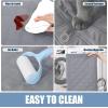 imageSmiry Waterproof Dog Blanket Reversible Dog Bed Cover Pet Blanket Soft Pet Couch Covers for Sofa Washable Bed Couch Sofa Furniture Protector for Puppy Cat Kids 30quotx70quot GreyDark GreyGreyDark Grey