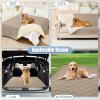 imageSmiry Waterproof Dog Blanket Reversible Dog Bed Cover Pet Blanket Soft Pet Couch Covers for Sofa Washable Bed Couch Sofa Furniture Protector for Puppy Cat Kids 30quotx70quot GreyDark GreyTaupeBeige