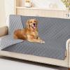 imageSmiry Waterproof Dog Blanket Reversible Dog Bed Cover Pet Blanket Soft Pet Couch Covers for Sofa Washable Bed Couch Sofa Furniture Protector for Puppy Cat Kids 30quotx70quot GreyDark GreyGreyLight Grey