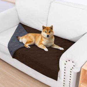 imageSmiry Waterproof Dog Blanket 30x53 Inch Soft Pet Bed Cover Reversible Washable Sofa Couch Furniture Protector for Small Medium Large Dog Puppy Cat GreyDark GreyChocolateDark Grey