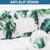 imageSmiry Printed Couch Cushion Covers Stretch Soft Couch Covers for Sofa Washable NonSlip Sofa Slipcover Furniture Protector for Indoor and Outdoor 1 Pack GreenGreen