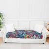 imageSmiry Printed Couch Cushion Covers Stretch Soft Couch Covers for Sofa Washable NonSlip Sofa Slipcover Furniture Protector for Indoor and Outdoor 1 Pack GreenBlue Green