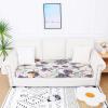 imageSmiry Printed Couch Cushion Covers Stretch Soft Couch Covers for Sofa Washable NonSlip Sofa Slipcover Furniture Protector for Indoor and Outdoor 1 Pack GreenBeige