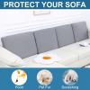 imageSmiry Printed Couch Cushion Covers Stretch Soft Couch Covers for Sofa Washable NonSlip Sofa Slipcover Furniture Protector for Indoor and Outdoor 1 Pack GreenGrey