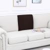 imageSmiry Printed Couch Cushion Covers Stretch Soft Couch Covers for Sofa Washable NonSlip Sofa Slipcover Furniture Protector for Indoor and Outdoor 1 Pack GreenChocolate