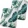 imageSmiry Printed Couch Cushion Covers Stretch Soft Couch Covers for Sofa Washable NonSlip Sofa Slipcover Furniture Protector for Indoor and Outdoor 1 Pack GreenGreen