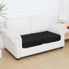 imageSmiry Printed Couch Cushion Covers Stretch Soft Couch Covers for Sofa Washable NonSlip Sofa Slipcover Furniture Protector for Indoor and Outdoor 1 Pack GreenBlack