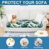 imageSmiry Printed Couch Cushion Covers Stretch Soft Couch Covers for Sofa Washable NonSlip Sofa Slipcover Furniture Protector for Indoor and Outdoor 1 Pack GreenGreen