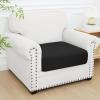 imageSmiry Printed Couch Cushion Covers Stretch Soft Couch Covers for Sofa Washable NonSlip Sofa Slipcover Furniture Protector for Indoor and Outdoor 1 Pack GreenBlack