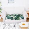 imageSmiry Printed Couch Cushion Covers Stretch Soft Couch Covers for Sofa Washable NonSlip Sofa Slipcover Furniture Protector for Indoor and Outdoor 1 Pack GreenGreen