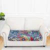 imageSmiry Printed Couch Cushion Covers Stretch Soft Couch Covers for Sofa Washable NonSlip Sofa Slipcover Furniture Protector for Indoor and Outdoor 1 Pack GreenBlue Green