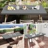 imageSmiry Rectangle Tablecloth Elastic Fitted Flannel Backed Vinyl Tablecloths for 6ft Folding Tables Waterproof Wipeable Table Covers for Indoor Outdoor Picnic and Camping White 30quotx72quotGrey