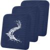 imageSmiry Waterproof Couch Cushion Covers Stretch Jacquard Sectional Sofa Slipcover L Shape Washable Thick Chaise Lounge Cover Elastic Furniture Protector Chaise Cover GreyNavy