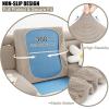 imageSmiry Waterproof Couch Cushion Covers Stretch Jacquard Sectional Sofa Slipcover L Shape Washable Thick Chaise Lounge Cover Elastic Furniture Protector Chaise Cover GreyTaupe