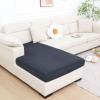 imageSmiry Waterproof Couch Cushion Covers Stretch Jacquard Sectional Sofa Slipcover L Shape Washable Thick Chaise Lounge Cover Elastic Furniture Protector Chaise Cover GreyGrey