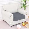imageSmiry Waterproof Couch Cushion Covers Stretch Washable Sofa Cushion Cover Soft Sofa Slipcover Elastic NonSlip Furniture Protector for Pets Kid 1 Pack CamelDark Grey