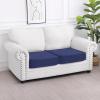 imageSmiry Waterproof Couch Cushion Covers Stretch Washable Sofa Cushion Cover Soft Sofa Slipcover Elastic NonSlip Furniture Protector for Pets Kid 1 Pack CamelNavy