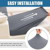 imageSmiry Waterproof Couch Cushion Covers Stretch Washable Sofa Cushion Cover Soft Sofa Slipcover Elastic NonSlip Furniture Protector for Pets Kid 1 Pack CamelDark Grey