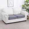 imageSmiry Waterproof Couch Cushion Covers Stretch Washable Sofa Cushion Cover Soft Sofa Slipcover Elastic NonSlip Furniture Protector for Pets Kid 1 Pack CamelGrey