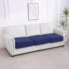 imageSmiry Waterproof Couch Cushion Covers Stretch Washable Sofa Cushion Cover Soft Sofa Slipcover Elastic NonSlip Furniture Protector for Pets Kid 1 Pack CamelNavy