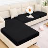 imageSmiry Waterproof Couch Cushion Covers Stretch Washable Sofa Cushion Cover Soft Sofa Slipcover Elastic NonSlip Furniture Protector for Pets Kid 1 Pack CamelBlack