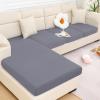 imageSmiry Waterproof Couch Cushion Covers Stretch Washable Sofa Cushion Cover Soft Sofa Slipcover Elastic NonSlip Furniture Protector for Pets Kid 1 Pack CamelGrey