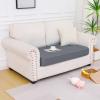 imageSmiry Waterproof Couch Cushion Covers Stretch Washable Sofa Cushion Cover Soft Sofa Slipcover Elastic NonSlip Furniture Protector for Pets Kid 1 Pack CamelDark Grey