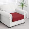 imageSmiry Waterproof Couch Cushion Covers Stretch Washable Sofa Cushion Cover Soft Sofa Slipcover Elastic NonSlip Furniture Protector for Pets Kid 1 Pack CamelWine Red