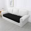 imageSmiry Waterproof Couch Cushion Covers Stretch Washable Sofa Cushion Cover Soft Sofa Slipcover Elastic NonSlip Furniture Protector for Pets Kid 1 Pack CamelBlack
