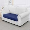 imageSmiry Waterproof Couch Cushion Covers Stretch Washable Sofa Cushion Cover Soft Sofa Slipcover Elastic NonSlip Furniture Protector for Pets Kid 1 Pack CamelNavy