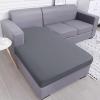 imageSmiry Waterproof Couch Cushion Covers Stretch Washable Sofa Cushion Cover Soft Sofa Slipcover Elastic NonSlip Furniture Protector for Pets Kid 1 Pack CamelDark Grey