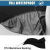 imageSmiry Waterproof Couch Cushion Covers Stretch Washable Sofa Cushion Cover Soft Sofa Slipcover Elastic NonSlip Furniture Protector for Pets Kid 1 Pack CamelBlack