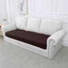 imageSmiry Waterproof Couch Cushion Covers Stretch Washable Sofa Cushion Cover Soft Sofa Slipcover Elastic NonSlip Furniture Protector for Pets Kid 1 Pack CamelChocolate