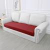 imageSmiry Waterproof Couch Cushion Covers Stretch Washable Sofa Cushion Cover Soft Sofa Slipcover Elastic NonSlip Furniture Protector for Pets Kid 1 Pack CamelWine Red