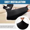imageSmiry Waterproof Couch Cushion Covers Stretch Washable Sofa Cushion Cover Soft Sofa Slipcover Elastic NonSlip Furniture Protector for Pets Kid 3 Pack CamelBlack