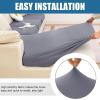 imageSmiry Waterproof Couch Cushion Covers Stretch Washable Sofa Cushion Cover Soft Sofa Slipcover Elastic NonSlip Furniture Protector for Pets Kid 3 Pack CamelGrey