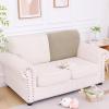 imageSmiry Waterproof Couch Cushion Covers Stretch Jacquard Sectional Couch Covers L Shape Chaise Lounge Sofa Slipcover Washable Elastic Furniture Protector for Pets Kid Chaise Cover ChocolateCamel