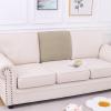 imageSmiry Waterproof Couch Cushion Covers Stretch Jacquard Sectional Couch Covers L Shape Chaise Lounge Sofa Slipcover Washable Elastic Furniture Protector for Pets Kid Chaise Cover ChocolateCamel