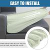 imageSmiry Waterproof Couch Cushion Covers Stretch Jacquard Thick Sofa Cushion Covers Washable Seat Slipcover Elastic Furniture Protector for Pets Kid 2PC CamelGreen