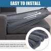 imageSmiry Waterproof Couch Cushion Covers Stretch Jacquard Thick Sofa Cushion Covers Washable Seat Slipcover Elastic Furniture Protector for Pets Kid 2PC CamelGrey