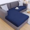 imageSmiry Waterproof Couch Cushion Covers Stretch Jacquard Thick Sofa Cushion Covers Washable Seat Slipcover Elastic Furniture Protector for Pets Kid 2PC CamelNavy