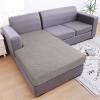 imageSmiry Waterproof Couch Cushion Covers Stretch Jacquard Thick Sofa Cushion Covers Washable Seat Slipcover Elastic Furniture Protector for Pets Kid 2PC CamelTaupe
