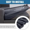 imageSmiry Waterproof Couch Cushion Covers Stretch Jacquard Thick Sofa Cushion Covers Washable Seat Slipcover Elastic Furniture Protector for Pets Kid 2PC CamelDark Grey