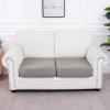 imageSmiry Waterproof Couch Cushion Covers Stretch Jacquard Thick Sofa Cushion Covers Washable Seat Slipcover Elastic Furniture Protector for Pets Kid 2PC CamelTaupe