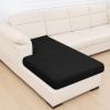 imageSmiry Waterproof Couch Cushion Covers Stretch Sofa Covers for 3 Cushion Couch Washable Sofa Slipcover Elastic Furniture Protector for Pets Kids 3 Pack BlackBlack