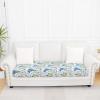 imageSmiry Printed Couch Cushion Covers Stretch Soft Couch Covers for Sofa Washable NonSlip Sofa Slipcover Furniture Protector for Indoor and Outdoor Medium BeigeLight Green