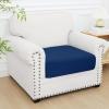 imageSmiry Printed Couch Cushion Covers Stretch Soft Couch Covers for Sofa Washable NonSlip Sofa Slipcover Furniture Protector for Indoor and Outdoor Medium BeigeNavy