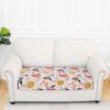 imageSmiry Printed Couch Cushion Covers Stretch Soft Couch Covers for Sofa Washable NonSlip Sofa Slipcover Furniture Protector for Indoor and Outdoor 3 Pack BeigeOrange